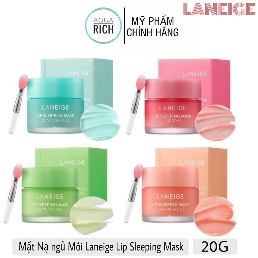 MẶT NẠ NGỦ MÔI LANEIGE SPECIAL CARE SLEEPING MASK BERRY 20G + 8G