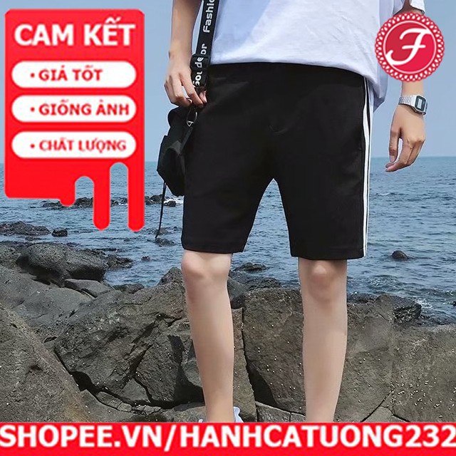 quần đùi nam 3 sọc💖FREESHIP💖quần đùi nam 3 sọc QĐPOLY đen | BigBuy360 - bigbuy360.vn