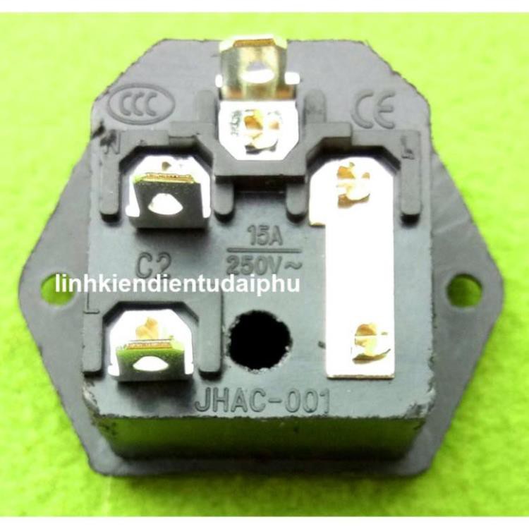 Jack nguồn AC-003 15A 250V