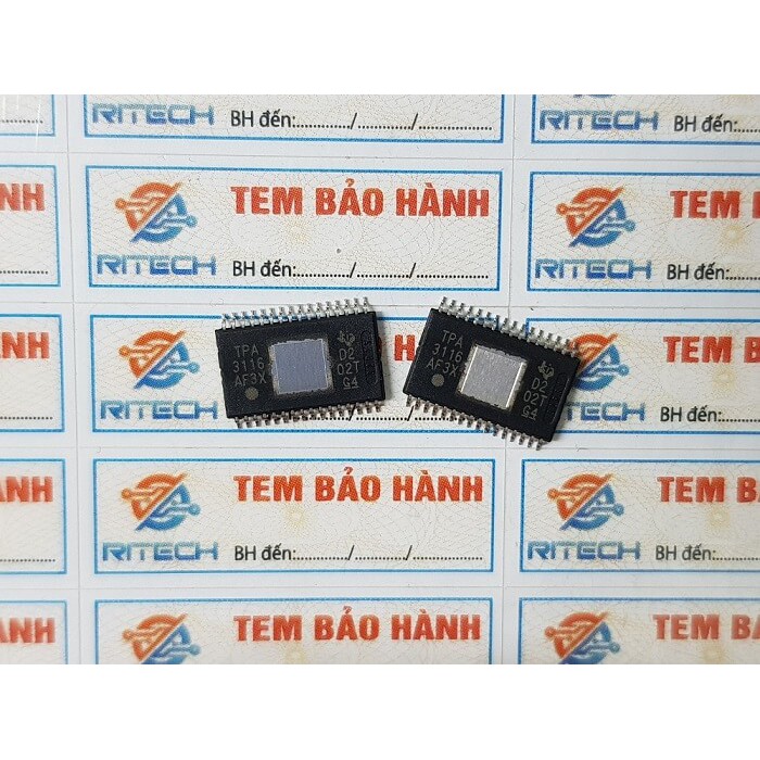 TPA3116, TPA3116D2DADR, TPA3116D2DAD IC Chuyên Dụng TSSOP32