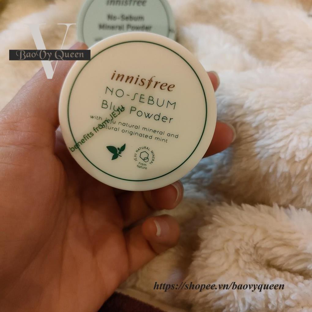 Phấn phủ kiềm dầu, che khuyết điểm Innisfree No-Sebum Mineral, Blur Powder | BigBuy360 - bigbuy360.vn