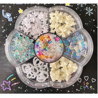 Set charm nơ mix nhé a