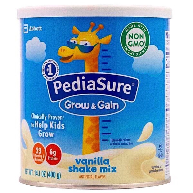 Sữa bột pediasure grow & gain 400g bay air mỹ