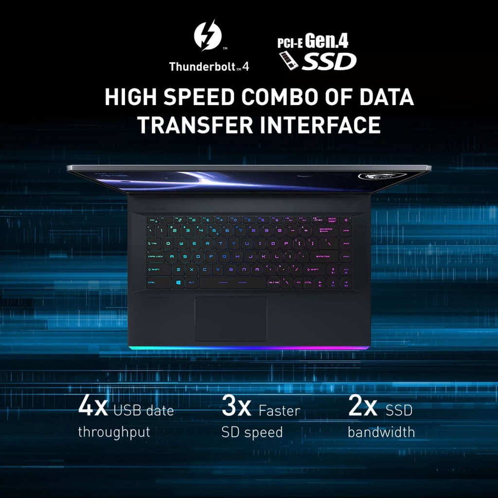 Laptop MSI GE66 Raider 11UH-211VN (i7-11800H | 32GB | 2TB | GeForce RTX™ 3080 16GB | 15.6' QHD 240Hz | Win 10) | BigBuy360 - bigbuy360.vn