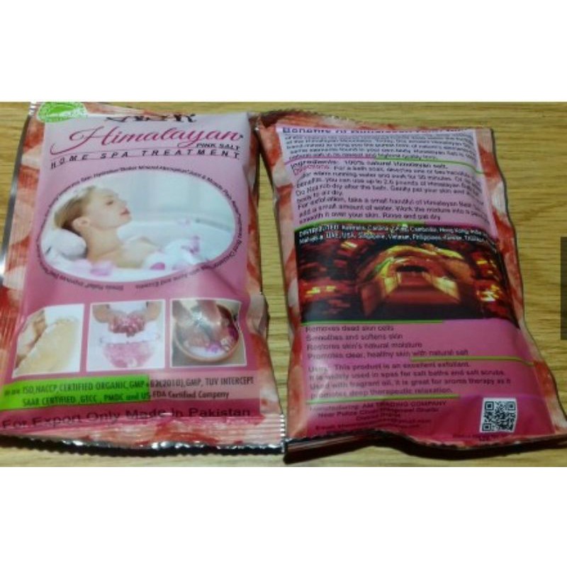 Muối Tắm Himalaya Nhập Khẩu từ Paskitan 100gr, tẩy tế bào chết, dưỡng mềm mịn da