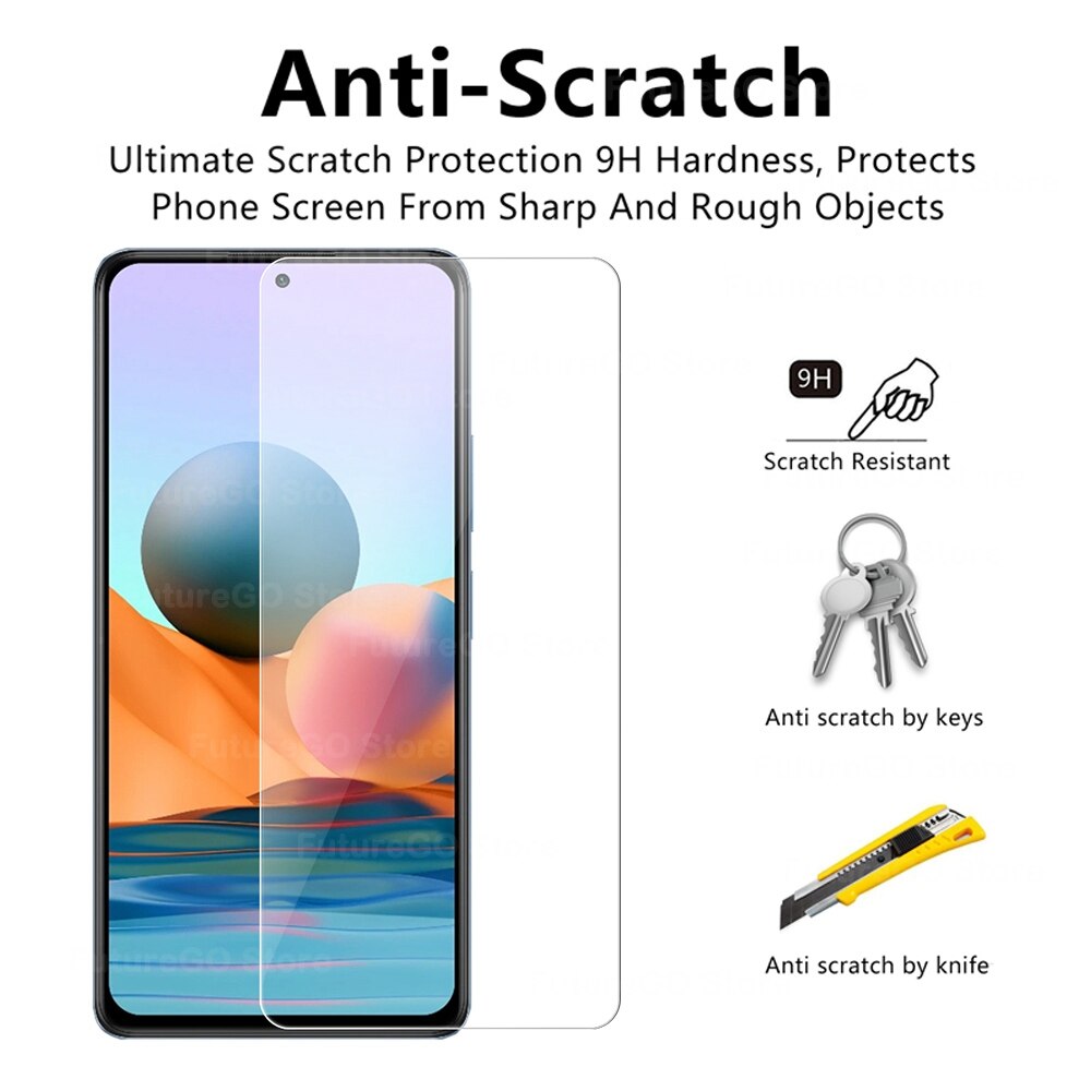 Kính Cường Lực Toàn Màn Hình Cho Xiaomi Mi Redmi Note 12S 12 Pro + 5G