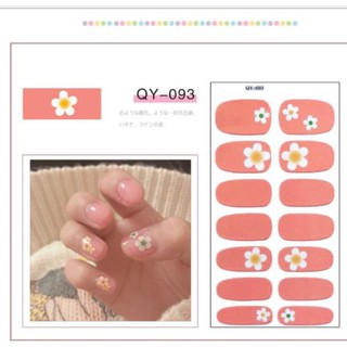 Sticker dán móng (Mẫu màu đỏ)