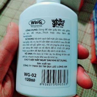Keo sữa dán giấy