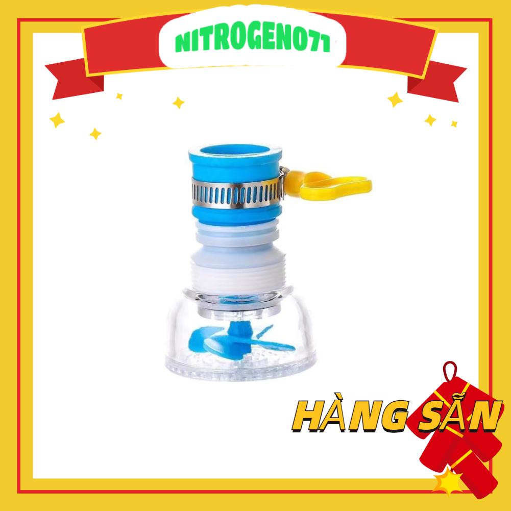 Nitrogen071 Telescopic Water Saving Nozzle Filter Faucet Antisplash Sprinkler Kitchen Purifier with Buckle Design