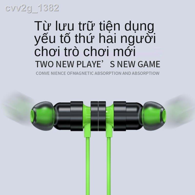 [bán chạy]Tai nghe chơi game Black Shark In-Ear Ăn thịt gà bằng lúa mì Thể thao có dây OPPO Huawei Vivo Phân biệt vị trí