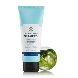 Tẩy tế bào chết sạch sâu The Body Shop Seaweed Pore-Cleansing Exfoliator 100ml