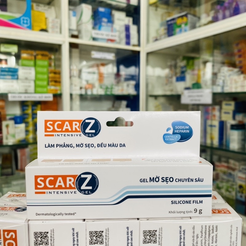 ✅  Scar Z intensive gel mờ sẹo chuyên sâu làm phẳng mờ sẹo đều màu da