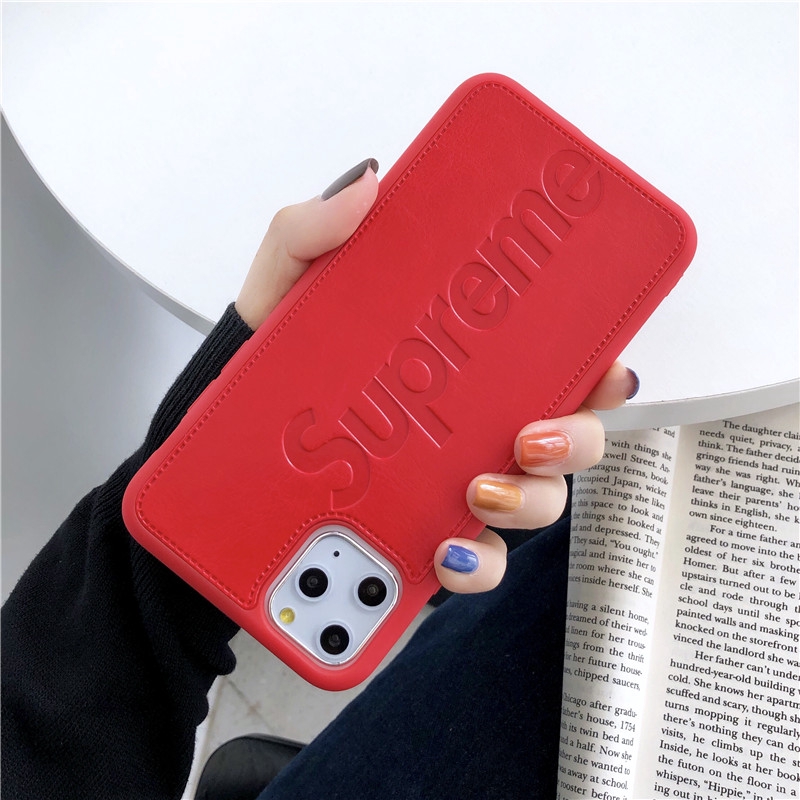 ÔỐp điện thoại trơn logo Supreme cho iPhone 6 / 6S / 7 / 8 Plus / X / XS / XR / XS MAX / iPhone 11 | BigBuy360 - bigbuy360.vn