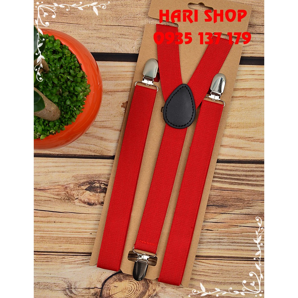 Dây đeo quần nam chữ Y 2.5cm - dây yếm quần nam phổ thông