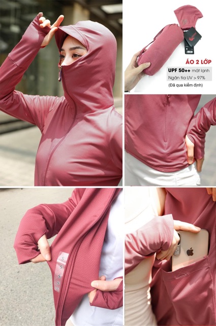 BÁN SỈ ÁO CHỐNG NẮNG 2 LỚP CDN CHO NỮ | BigBuy360 - bigbuy360.vn