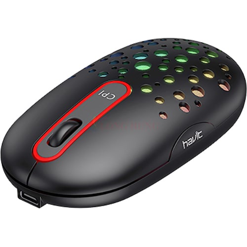 Chuột không dây Havit MS64GT - Hàng chính hãng - Nhiều màu sắc nổi bật, kiểu dáng nhỏ gọn, dễ dàng di chuyển