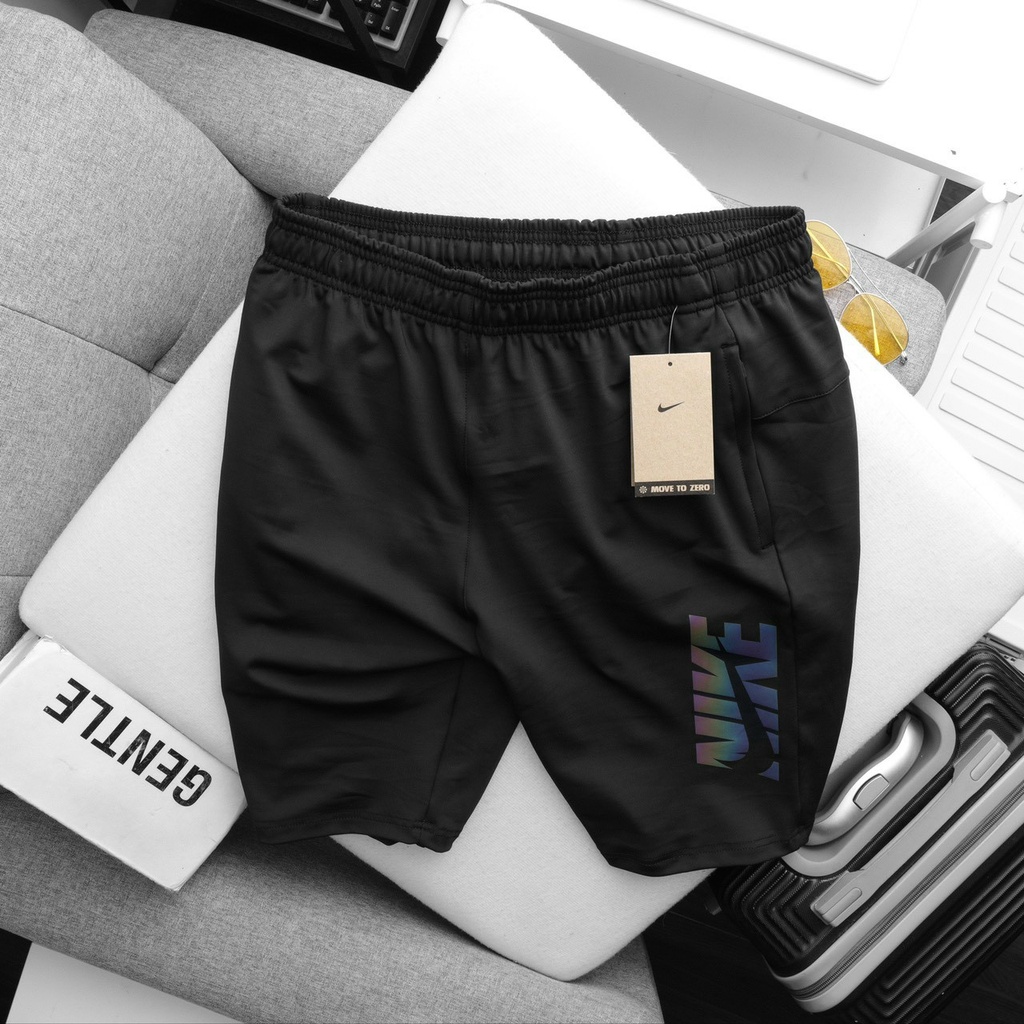 Quần Đùi Nam Mặc Nhà Quần Short thun Nam 2023 Phản Quang Vải Thun Cao Cấp Mềm Mịn Không Nhăn Không Xù Shopthethaokute