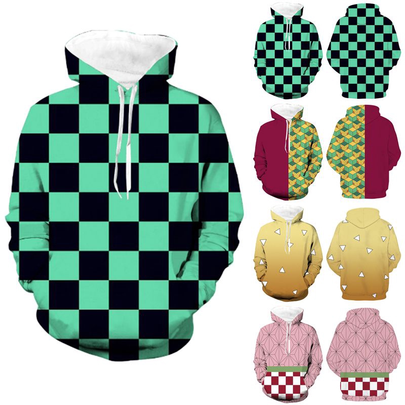 [Resdy Stock]Áo khoác hoodie hóa trang nhân vật Zenitsu trong phim anime Kimetsu No Yaiba