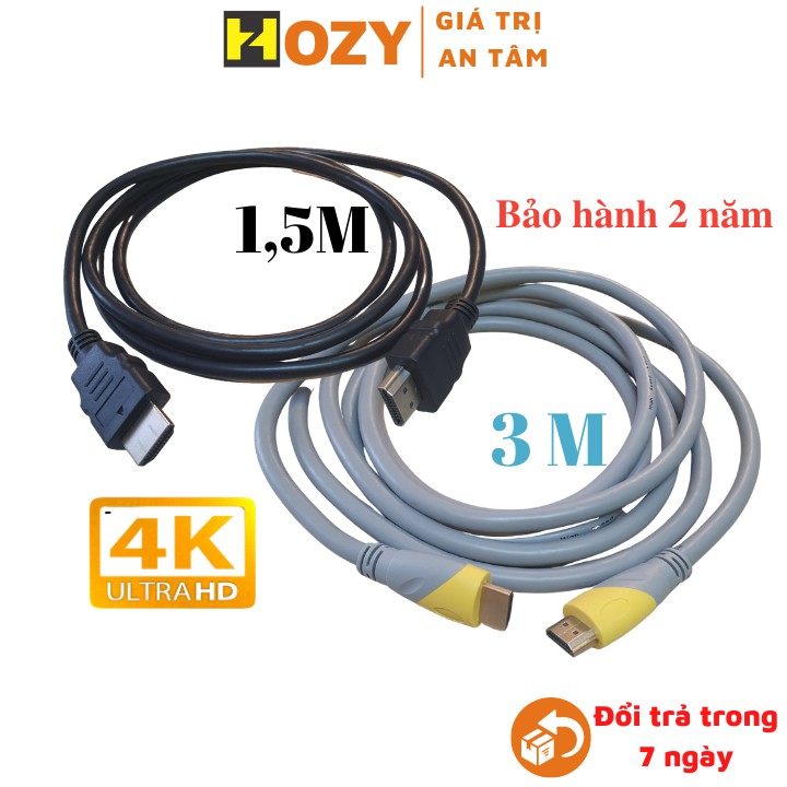 Dây cáp HDMI tốc độ cao, dài từ 1,5M đến 3M