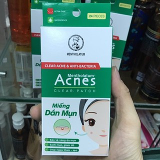 Miếng Dán Mụn Acnes Clear Patch (24 Miếng)