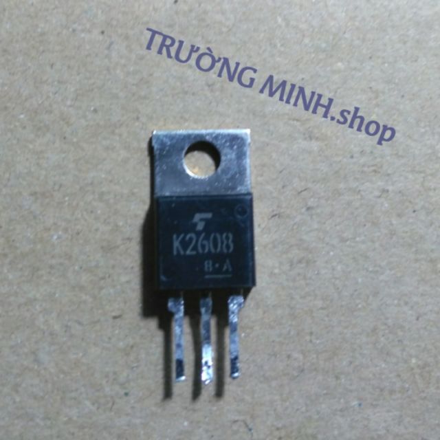 Bộ 5 mosfet k2608 900V 3A cũ tháo máy - để sửa kích điện UPS