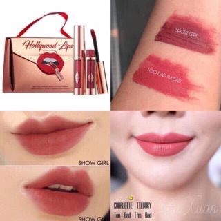 SET 2 SON KEM LÌ MINI CHARLOTTE TILBURY