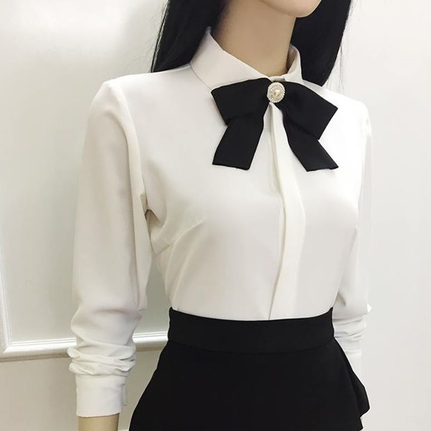 Áo sơ mi trắng nữ đẹp