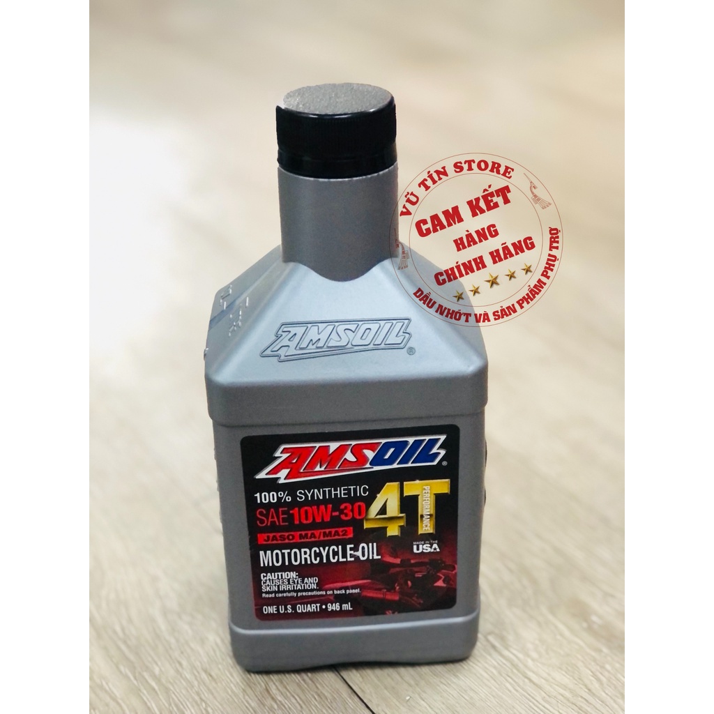 Dầu nhớt động cơ AMSOIL PERFORMANCE 4T 10W-30