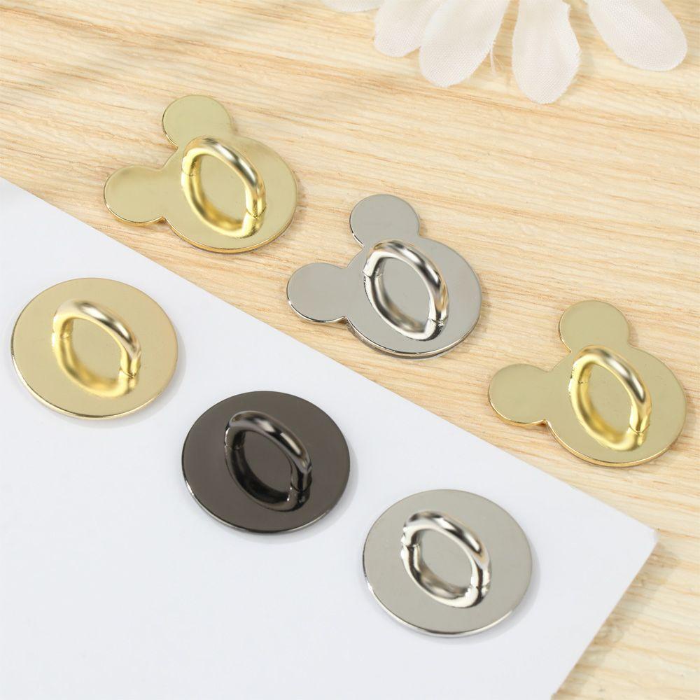 MAG Set 5 Mặt Dây Chuyền Tròn Bằng Kim Loại Hữu Ích Tự Dính DIY