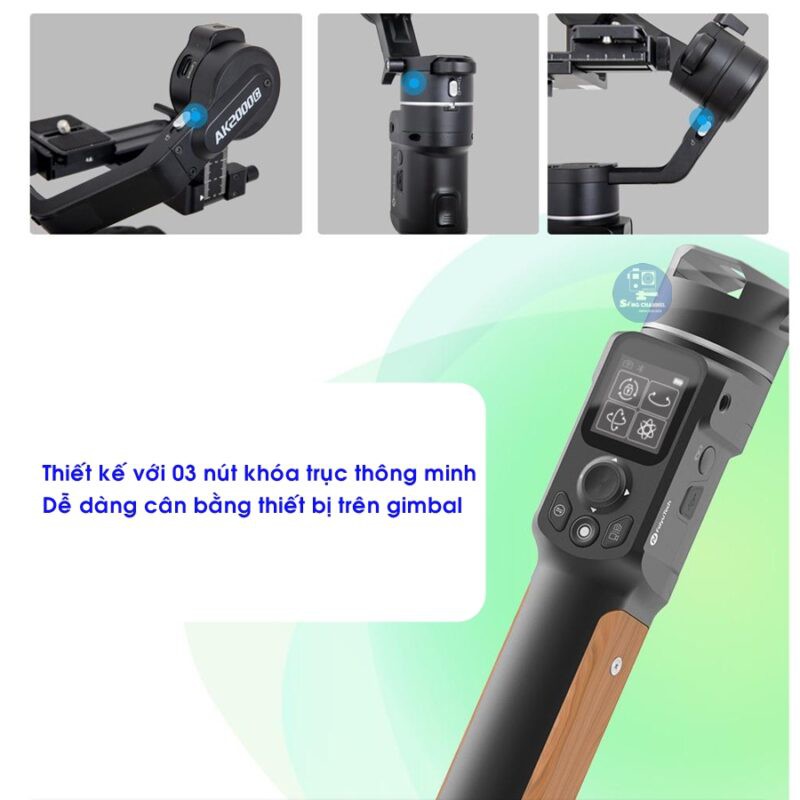 Tay Cầm Gimbal Chống Rung Máy Ảnh Feiyu AK 2000C | BigBuy360 - bigbuy360.vn