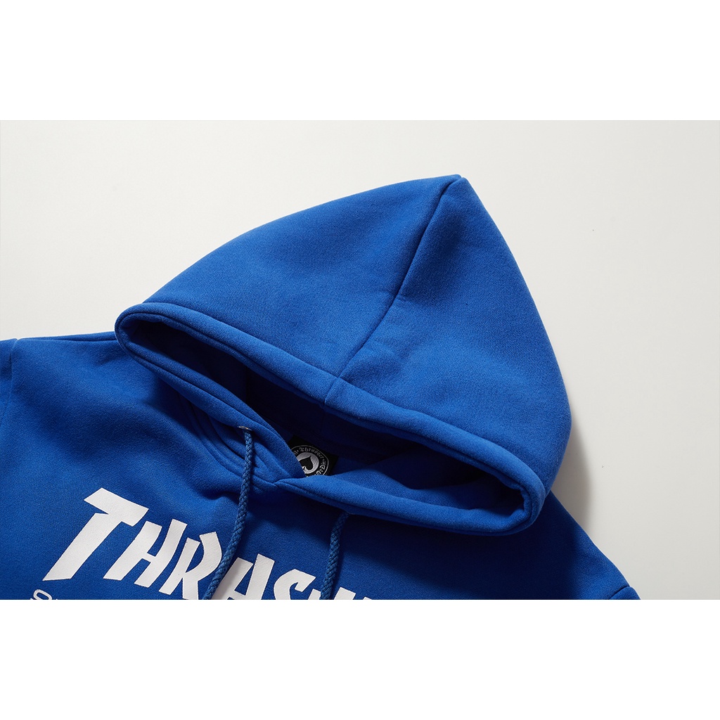 Áo Hoodie In Chữ Thrasher Cổ Điển Dễ Phối Đồ Cho Nam Và Nữ # Tw02