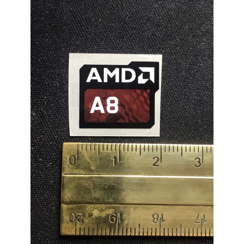 Miếng Dán Logo Amd A8 6th Gen Ori