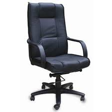 Ghế da lãnh đạo lưng cao SG350 chính hãng Hòa Phát - The One (mâm xịn)
