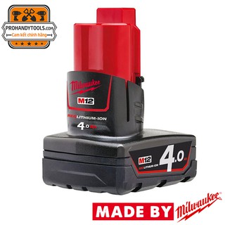 PIN LI-ON 12V 4.0AH MILWAUKEE M12B4