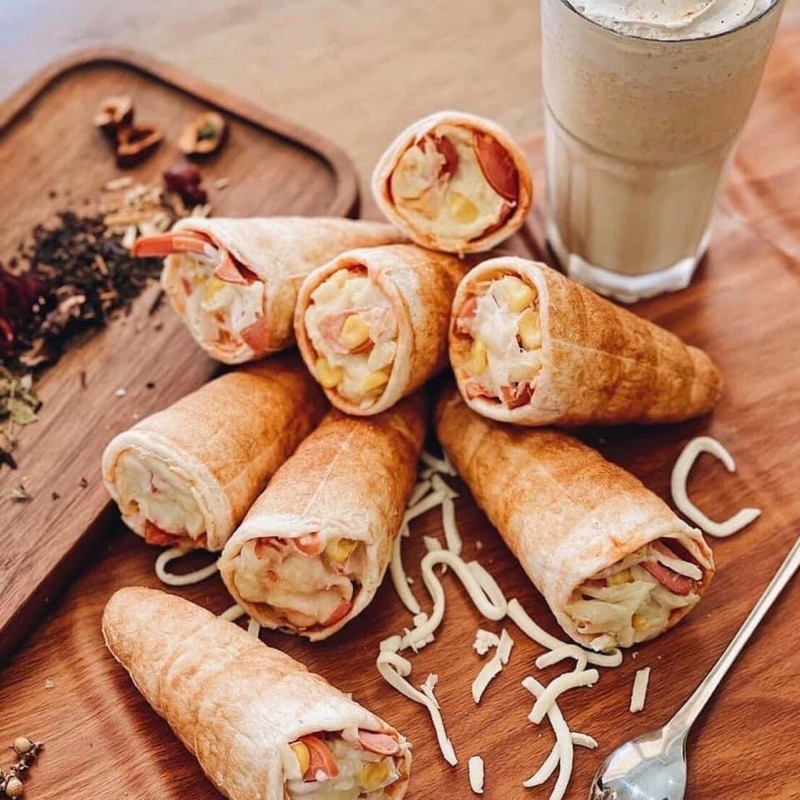 🍦PIZZA ỐC QUẾ