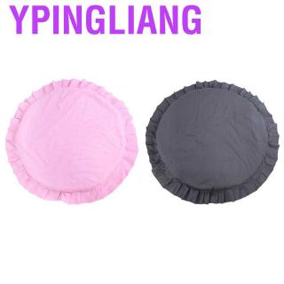 Ypingliang Baby Round Shape Lace Non-slip Crawling Mat Kid Cotton Game Pad