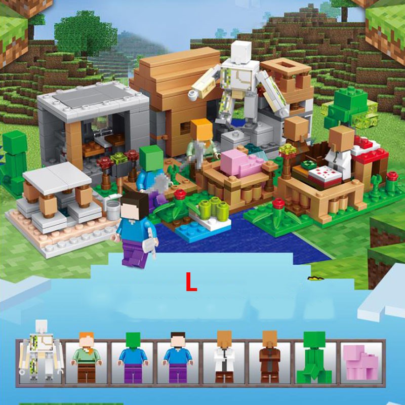 Mô hình Lego nhân vật game Micraft