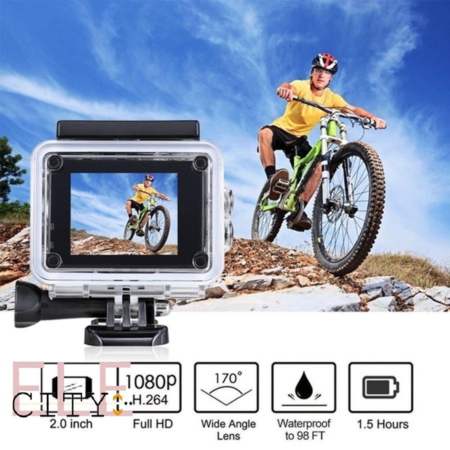 111ele} Pro Cam Sport Action Con Telecomando Camera 4k Videocamera Wifi Ultra Hd 16mp