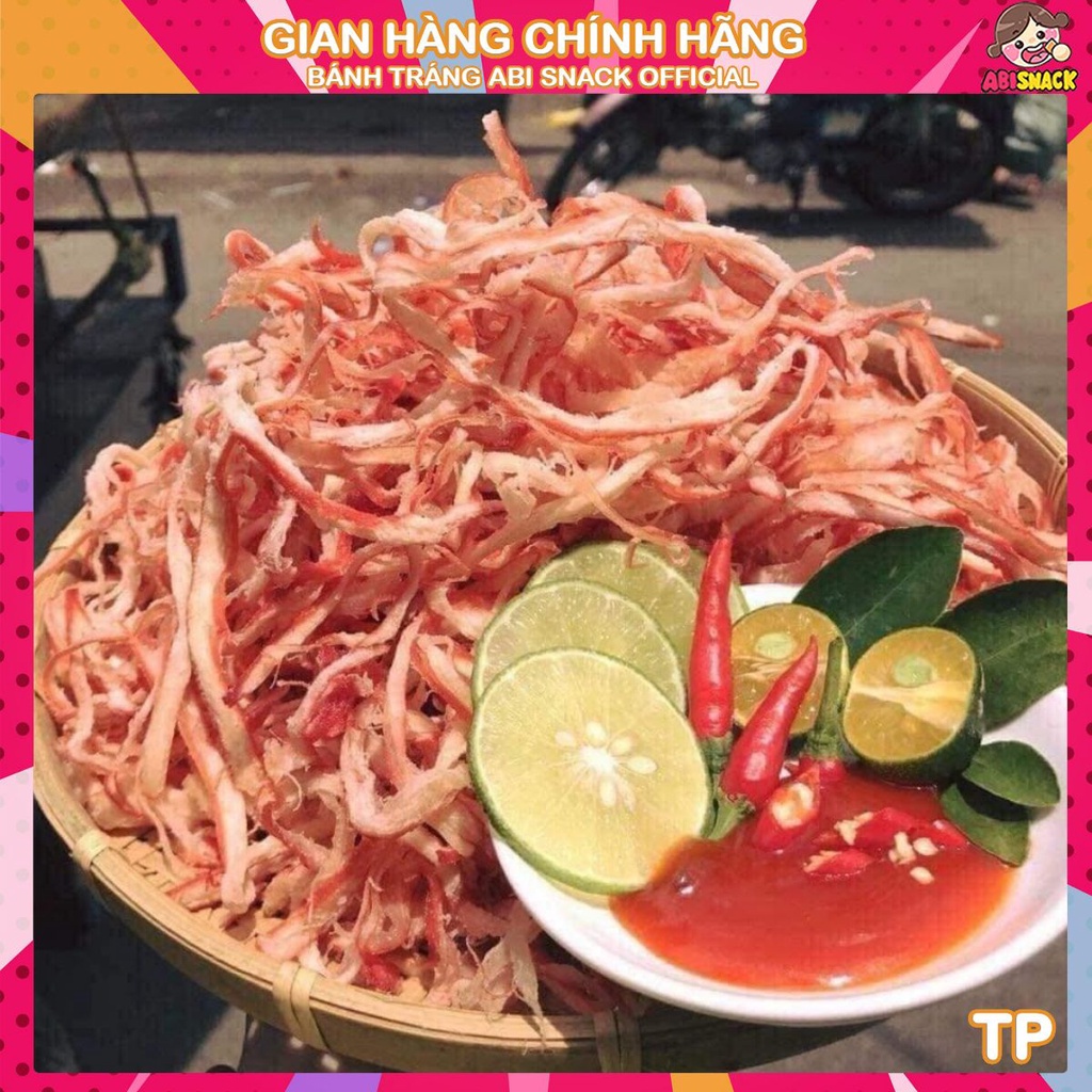 200G MỰC HẤP NƯỚC DỪA XÉ SỢI HỦ LỤC GIÁC NẮP VÀNG SIÊU NGON