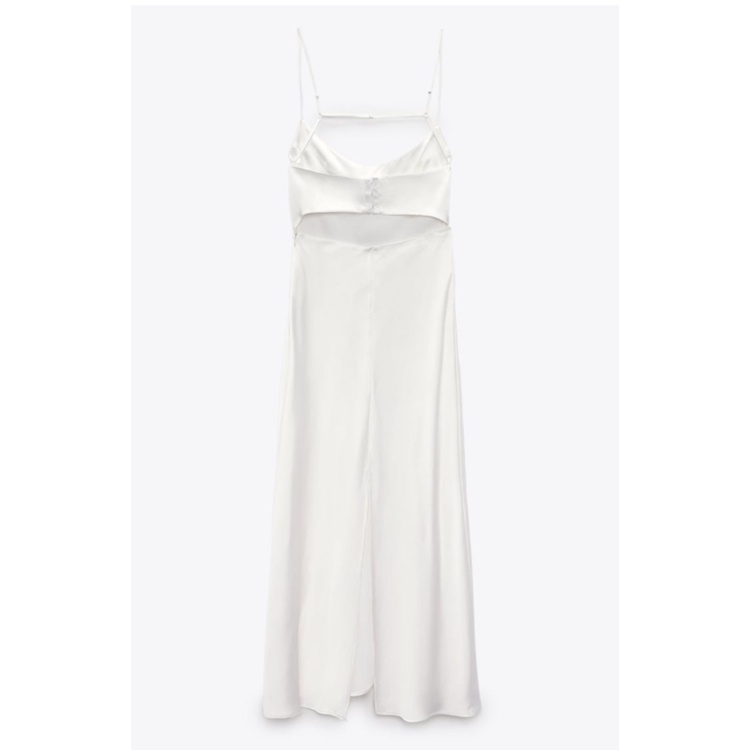 Zara Đầm Lụa satin Thời Trang Mùa Hè Quyến Rũ2662331