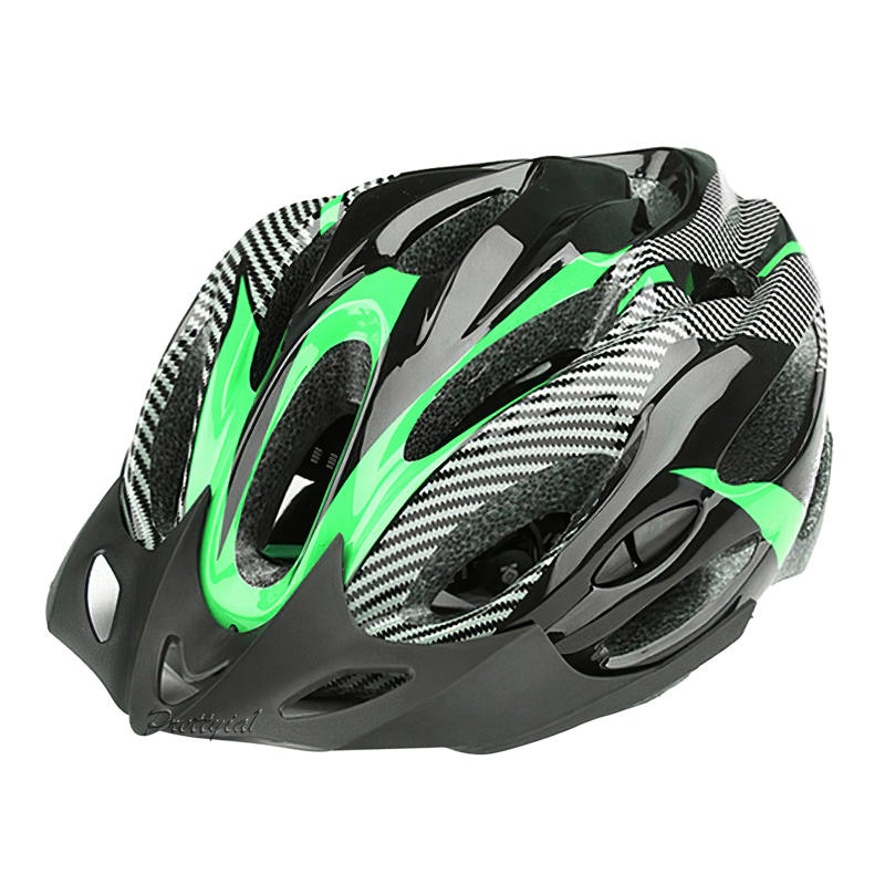 [Prettyia1] Mũ Bảo Hiểm Xe Đạp Có Tấm Chắn Chống Va Chạm EPS Màu Đỏ Đen