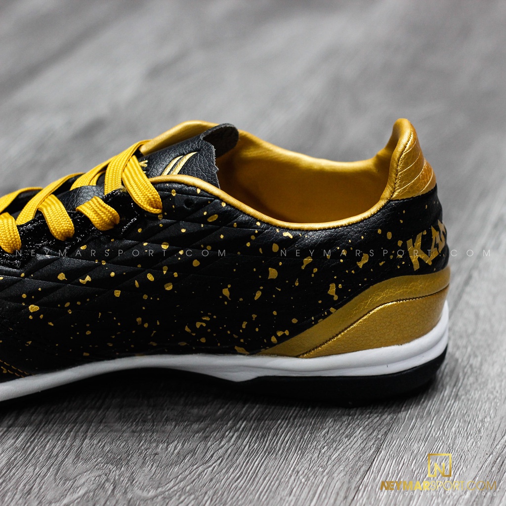 GIÀY ĐÁ BÓNG KAMITO TA11 TF TOUCH OF MAGIC - BLACK/GOLD CHÍNH HÃNG