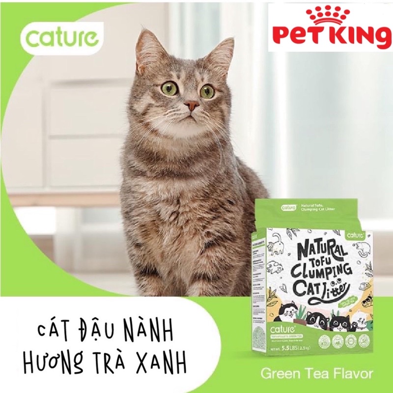 Cát Đậu Nành Cature Tofu 6 Lít Thấm hút Tốt cho Mèo yêu