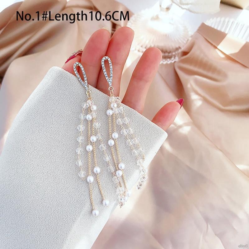 Khuyên Tai Nữ Trang Dáng Dài Tạo Hình Độc Đáo