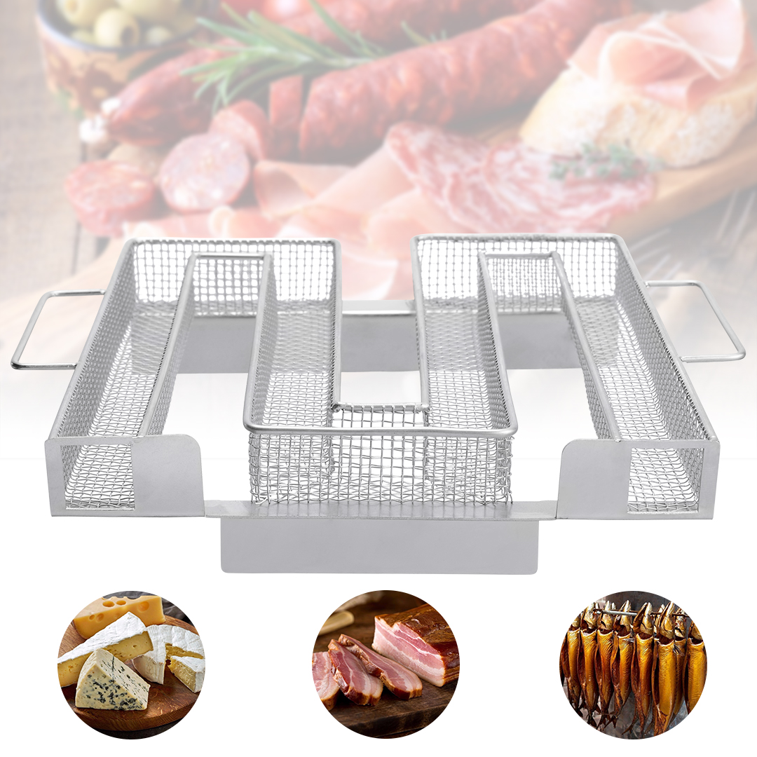 Vỉ Nướng Bbq Hình Vuông Bằng Inox 304 Chuyên Dụng