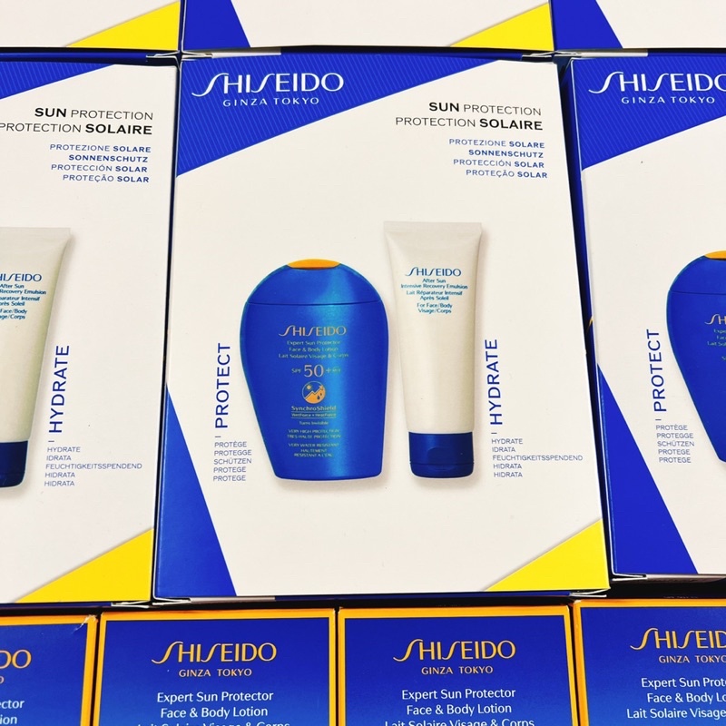 Kem chống nắng Shiseido Face and Body SPF50+