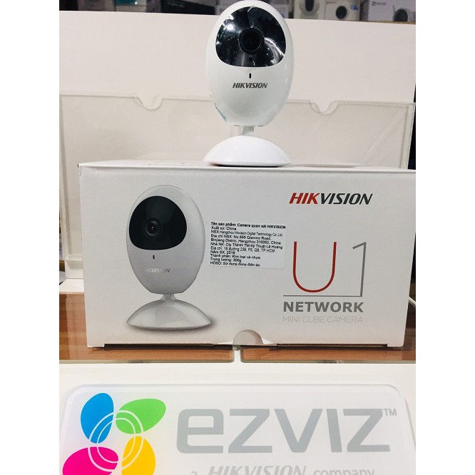 Camera Hikvision IP Cube DS-2CV2U21FD-IW (2.0MP, wifi, góc rộng)