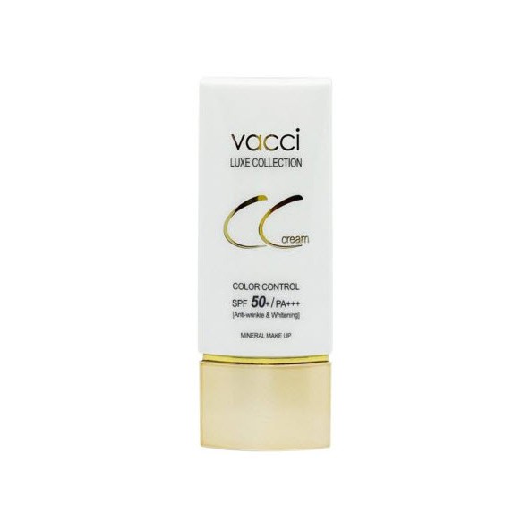 Kem phấn nền Vacci thế hệ mới CC Cream dạng tuýp Spf 50 Pa