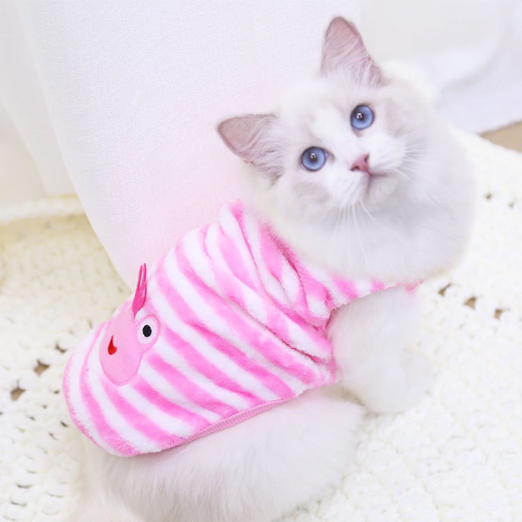 Áo lông pastel dành cho chó mèo