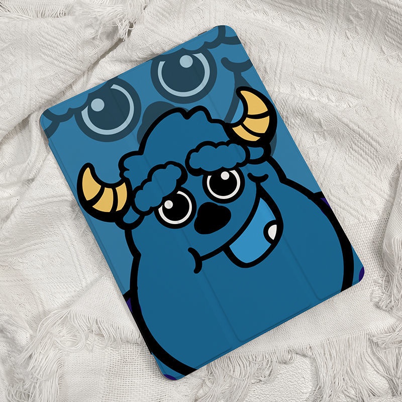 Bao Da Máy Tính Bảng Họa Tiết Cậu Bé Mắt To Cho Ipad 9 5 / 6 / 7 / 8 / 9th Gen Mini4 / 5 / 6 Air1 / 2 / 3 / 4 / 5 Pro 10.5 '' 11 '' 12.9 '' 2018 2020 2021